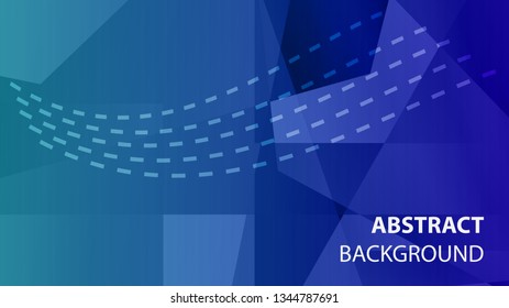 modern geometric abstract background - Vector