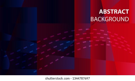 modern geometric abstract background - Vector