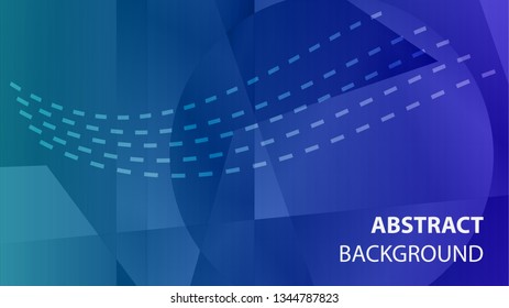 modern geometric abstract background - Vector