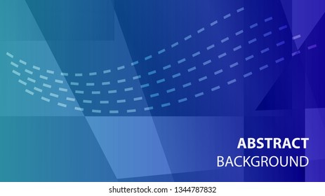 modern geometric abstract background - Vector
