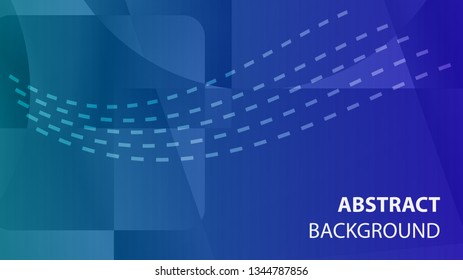 modern geometric abstract background - Vector