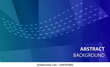 modern geometric abstract background - Vector