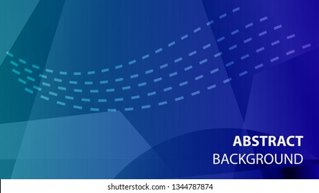 modern geometric abstract background - Vector