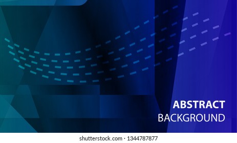 modern geometric abstract background - Vector