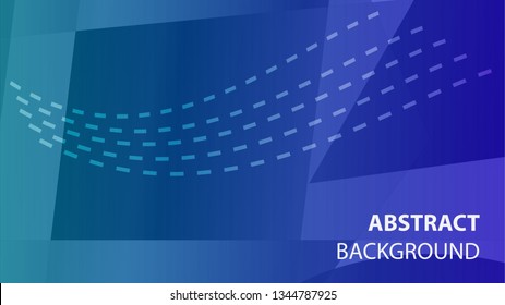 modern geometric abstract background - Vector