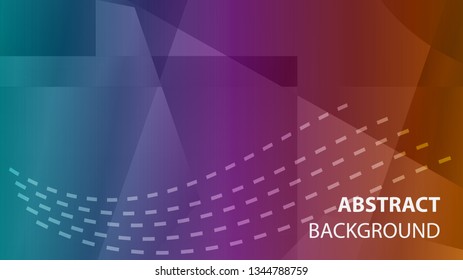 modern geometric abstract background - Vector
