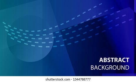 modern geometric abstract background - Vector