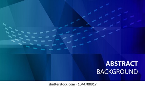 modern geometric abstract background - Vector
