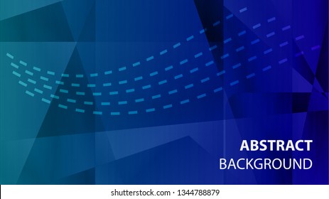 modern geometric abstract background - Vector