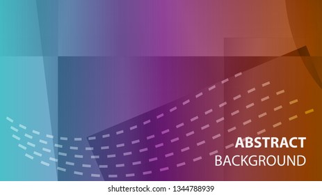 modern geometric abstract background - Vector