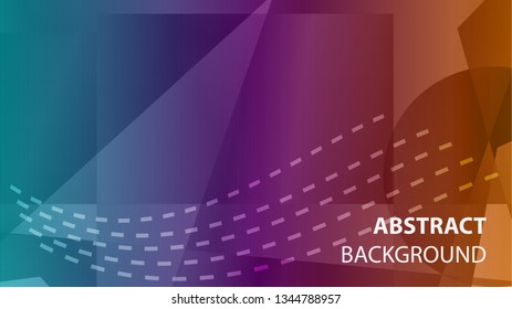 modern geometric abstract background - Vector