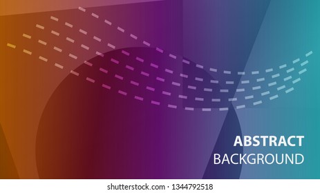 modern geometric abstract background - Vector