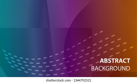 modern geometric abstract background - Vector