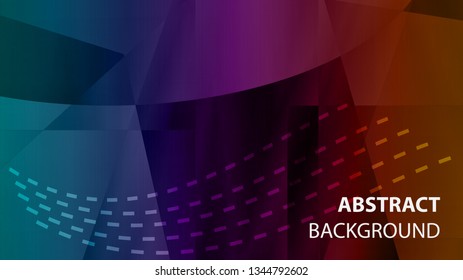 modern geometric abstract background - Vector