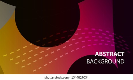 modern geometric abstract background - Vector