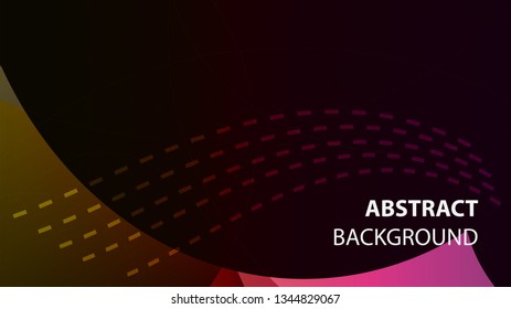 modern geometric abstract background - Vector