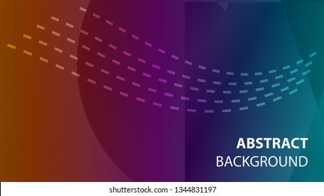 modern geometric abstract background - Vector