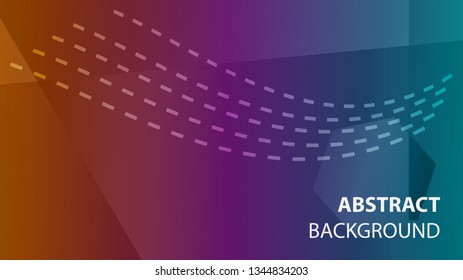 modern geometric abstract background - Vector