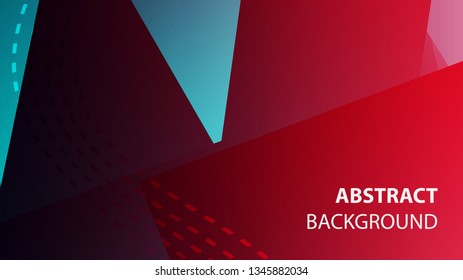 modern geometric abstract background - Vector