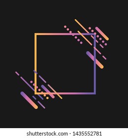 modern geometric abstract background vector