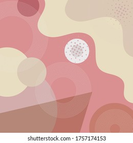 Modern geometric abstract background. Vector