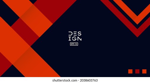 Modern geometric abstract background. Vector abstract background texture design, bright poster, banner yellow and blue background Vector illustration.