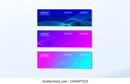 modern geometric abstract background vivid colorful wavy. dynamic composition