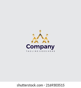 Modern geometric abstract branding logo identity 