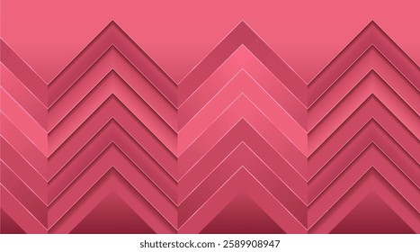 modern Geometric Abstract design with pink color background for template, poster, flyer design. Vector illustration 0576