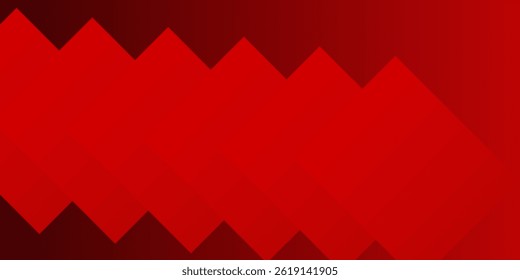 moderno Geometric Abstract design com fundo de cor vermelha para modelo, cartaz, design flyer. Ilustração vetorial.eps10