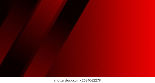 modern Geometric Abstract design with Red color background for template, poster, flyer design.