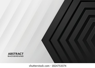 modern geometric abstract hexagon background