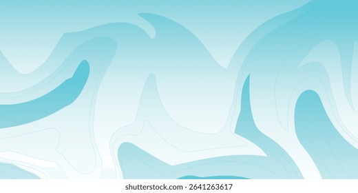 modern geometric abstract lines wave art. elegant design. 
