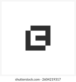 Modern Geometric Abstract Logo Design