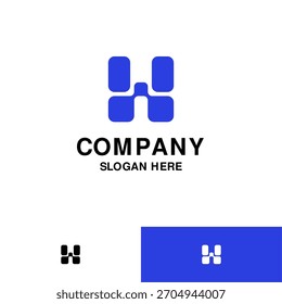 Modern geometric and abstract Logo Design Template