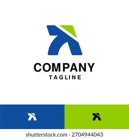 Moderne geometrische und abstrakte Logo Design-Vorlage
