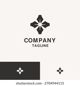 Modern geometric and abstract Logo Design Template