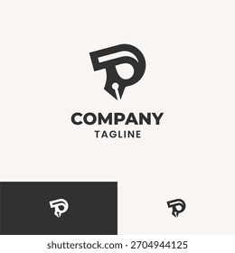 Plantilla geométrica y abstracta moderna del diseño del logotipo