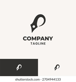 Moderne geometrische und abstrakte Logo Design-Vorlage