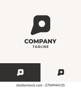 Modelo moderno de design de logotipo geométrico e abstrato