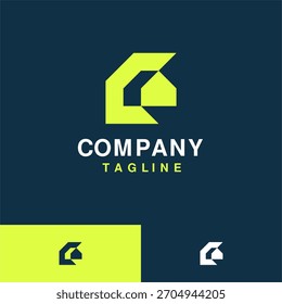 Modern geometric and abstract Logo Design Template