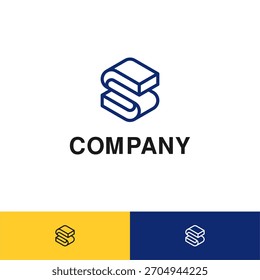 Moderne geometrische und abstrakte Logo Design-Vorlage