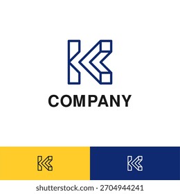 Moderne geometrische und abstrakte Logo Design-Vorlage