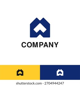 Moderne geometrische und abstrakte Logo Design-Vorlage