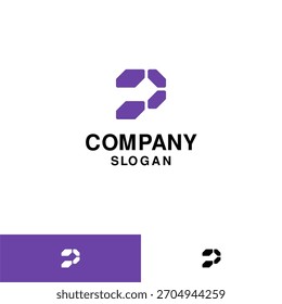 Modelo moderno de design de logotipo geométrico e abstrato