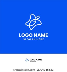 Moderne geometrische und abstrakte Logo-Design-Vorlage
