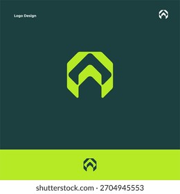 Plantilla de diseño de logotipo geométrico y Abstractas moderno