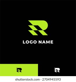 Plantilla de diseño de logotipo geométrico y Abstractas moderno