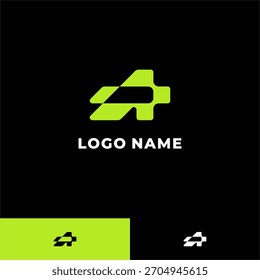 Moderne geometrische und abstrakte Logo-Design-Vorlage
