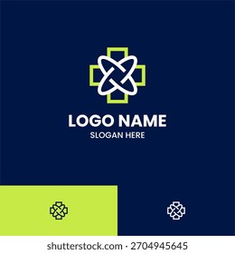 Modern Geometric and Abstract Logo Design Template